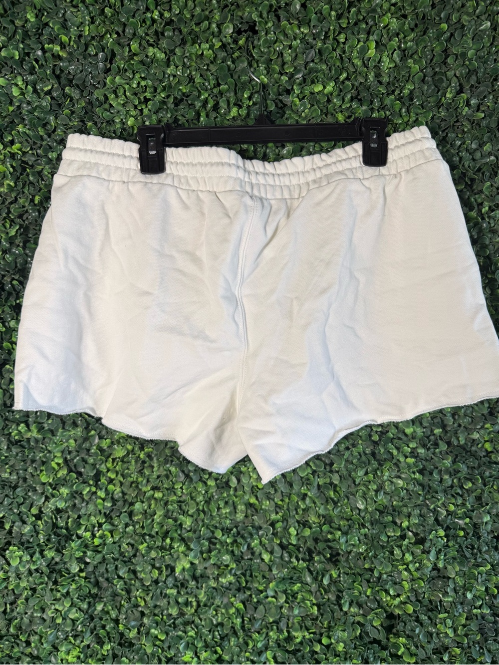 Parke x Target NWT Pull On Shorts Cream Drawstring Lounge Size L - Picture 3 of 6